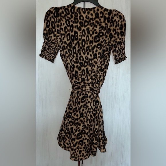 Summer dress wrap around Size XS By Blue Rain lined worn twice EUC - Picture 5 of 7